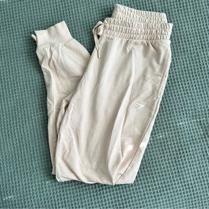 Gymshark pale pink sweat pants size medium